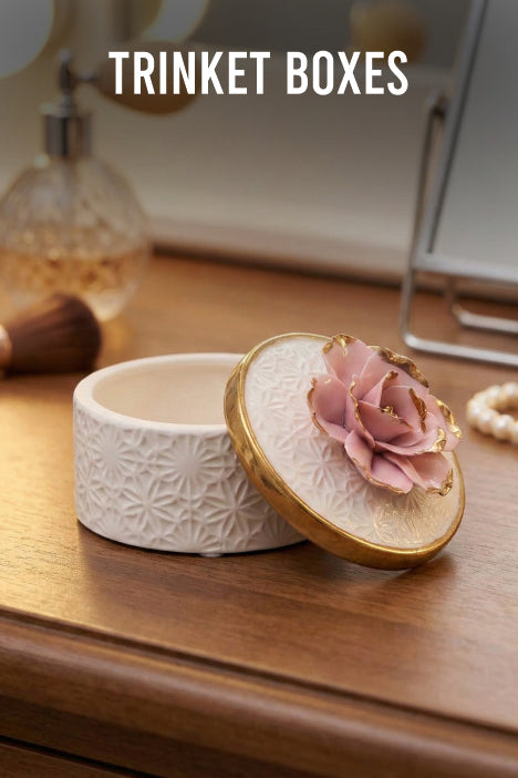 Ring Dish + Trinket Boxes