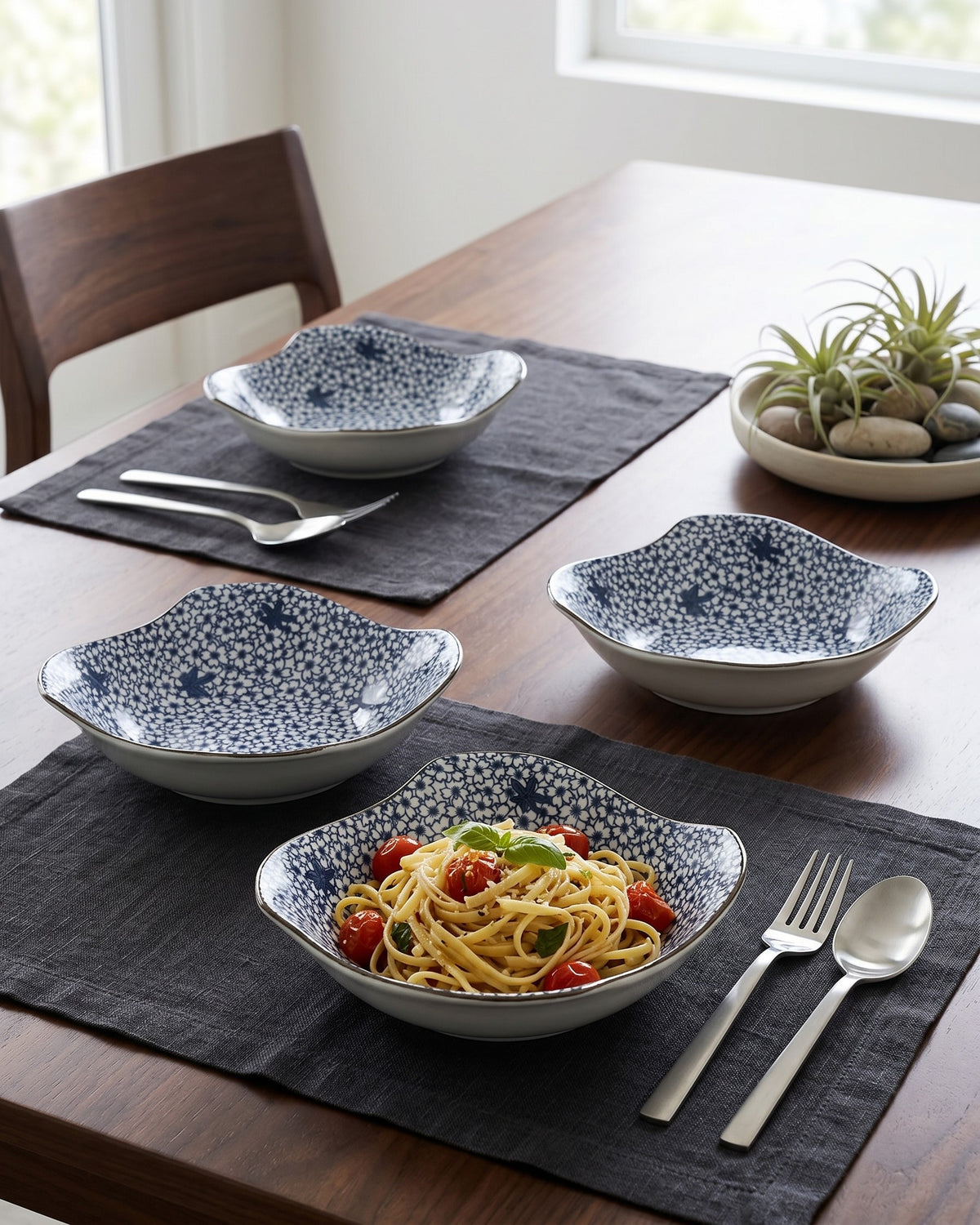 Organic Wave Bowl - Set Of 4 Style - 1