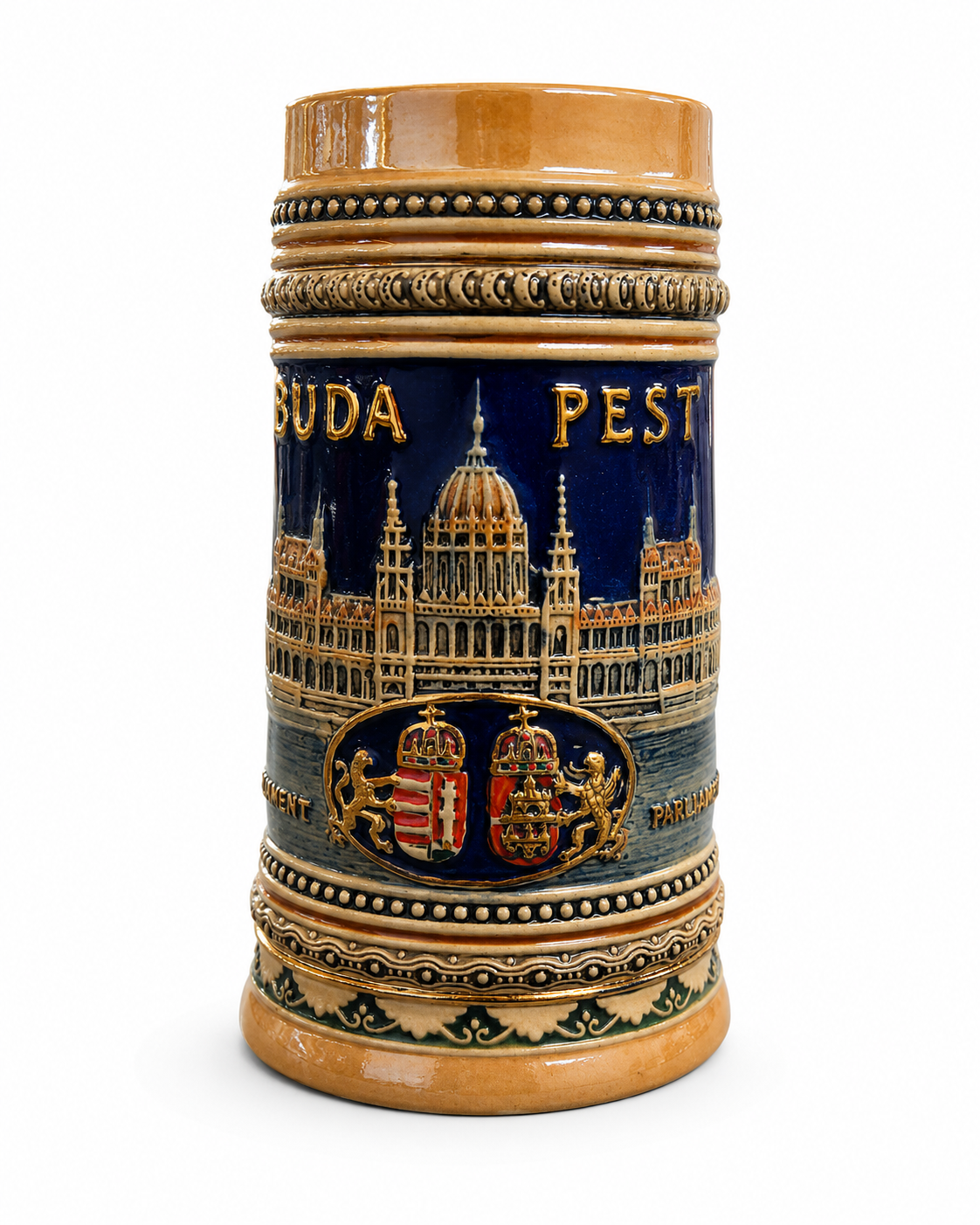 Budapest Parliament - Vintage Stein Beer Mug 