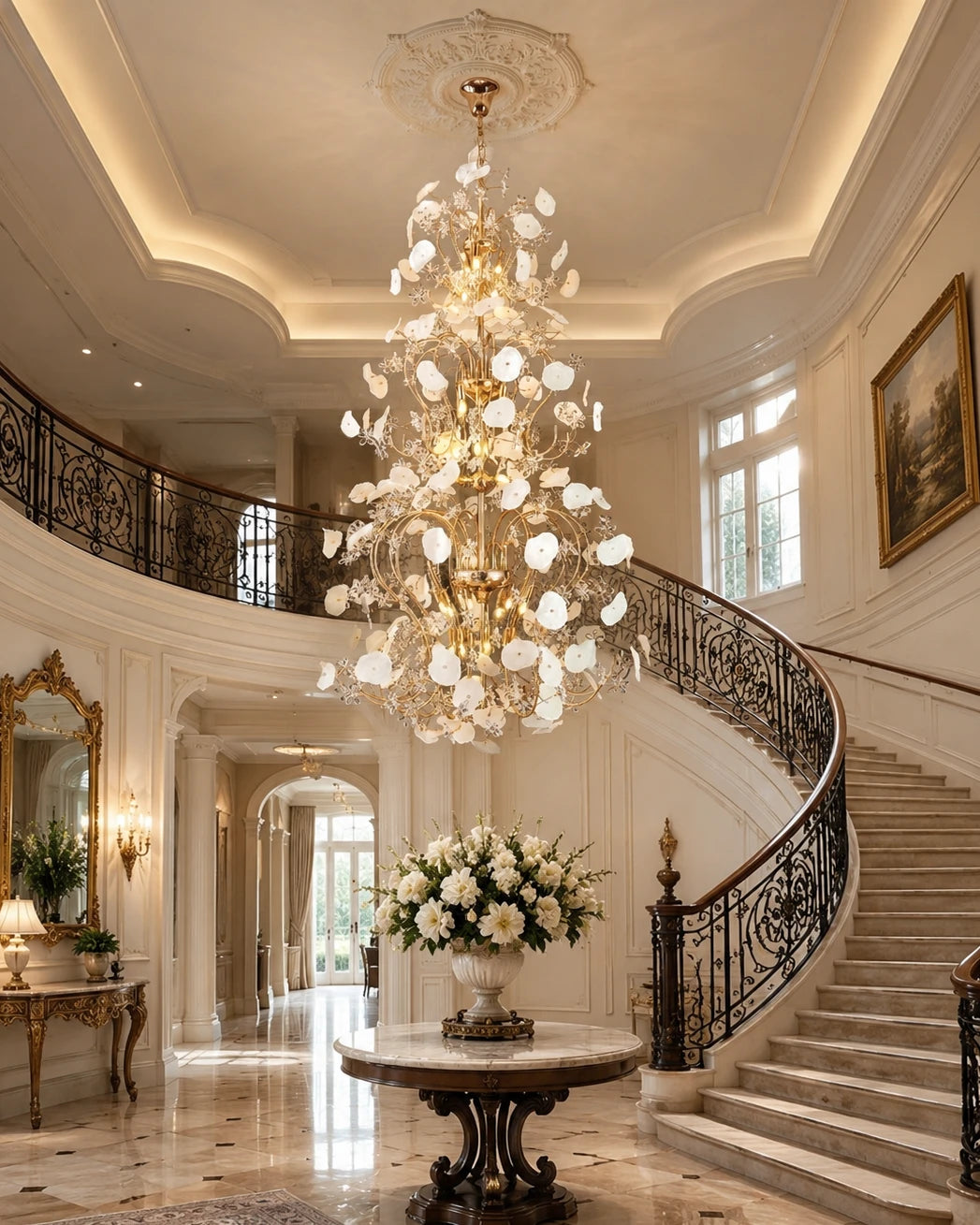 Celestia Bloom Grand Floral Chandelier 