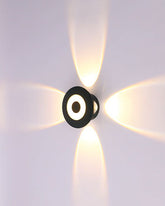 Radiant Glow Starburst Wall Light 