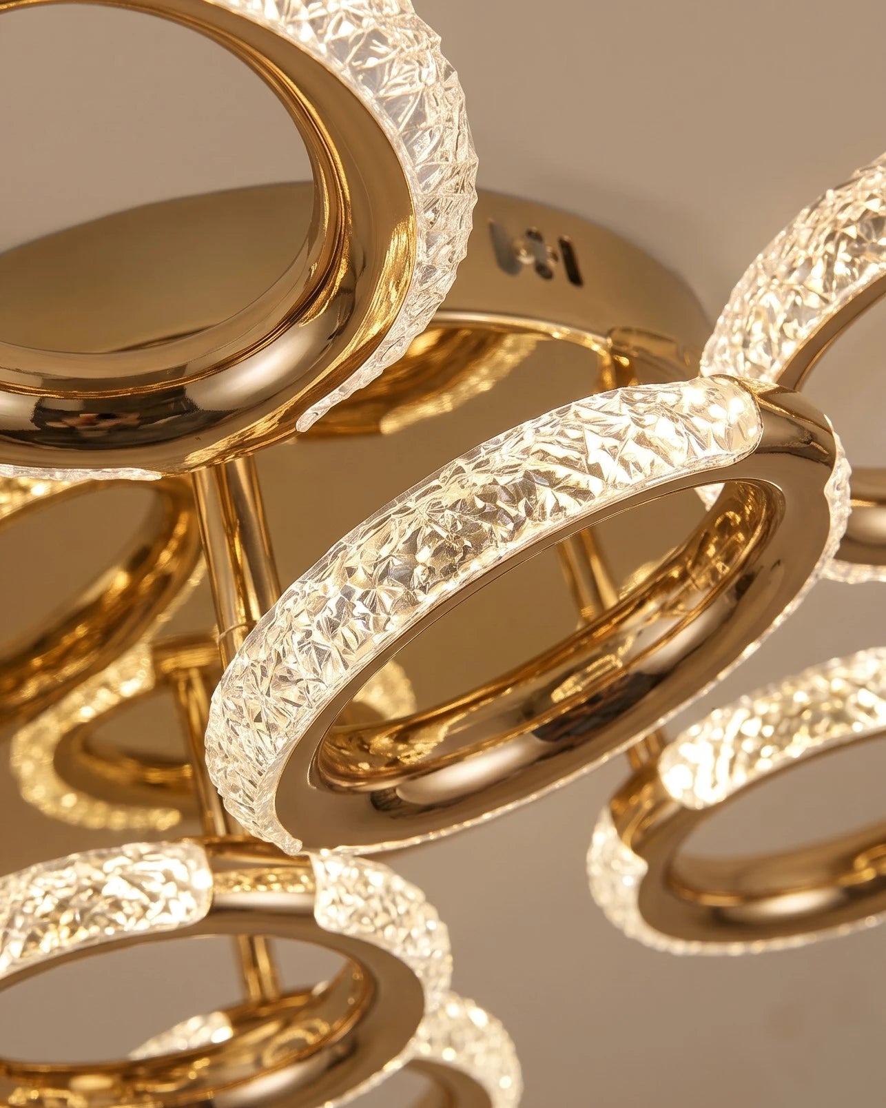 Celestial Rings LED Chandelier 