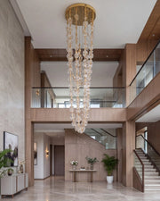 Celestia Grand Cascade Double Height Chandelier