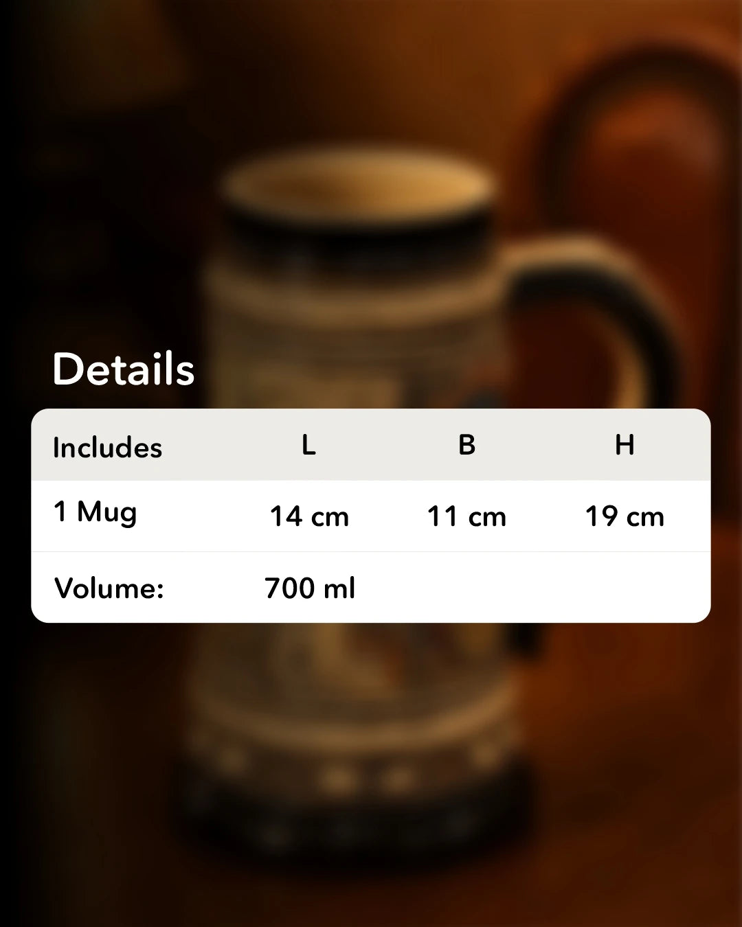 Prague Heritage - Vintage Stein Beer Mug 