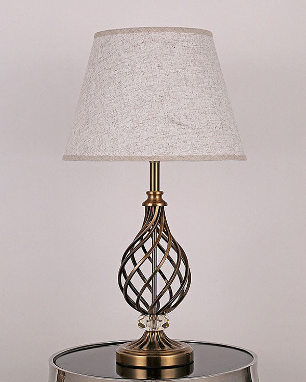 Twist Cage Base Table Lamp - The Decor Kart