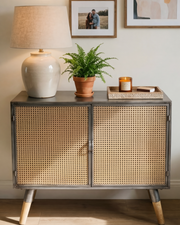 CaneNest Vintage Storage Cabinet