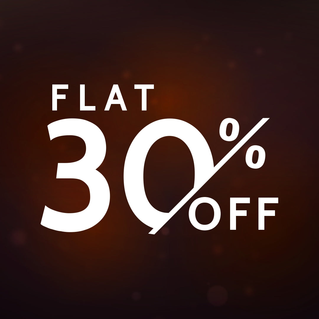 Flat 30% Off