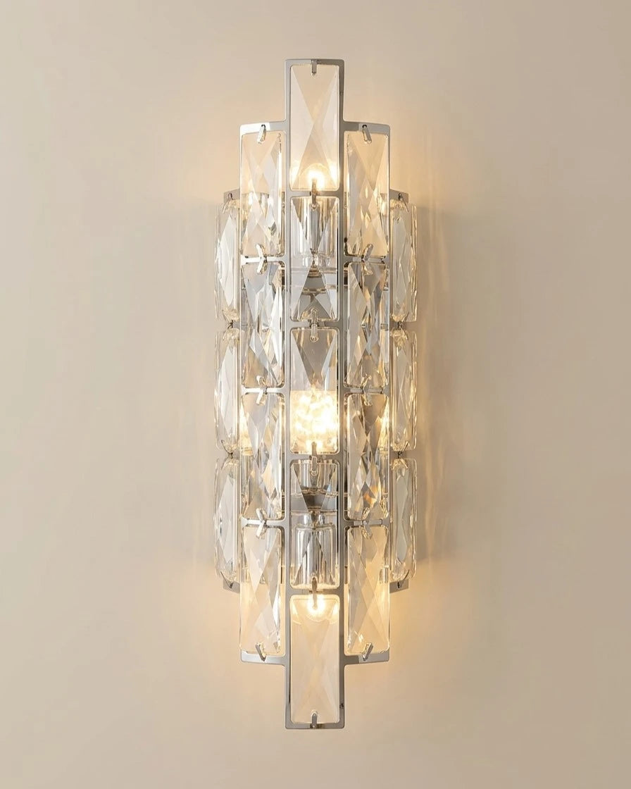 Prism Facet Crystal Wall Light 