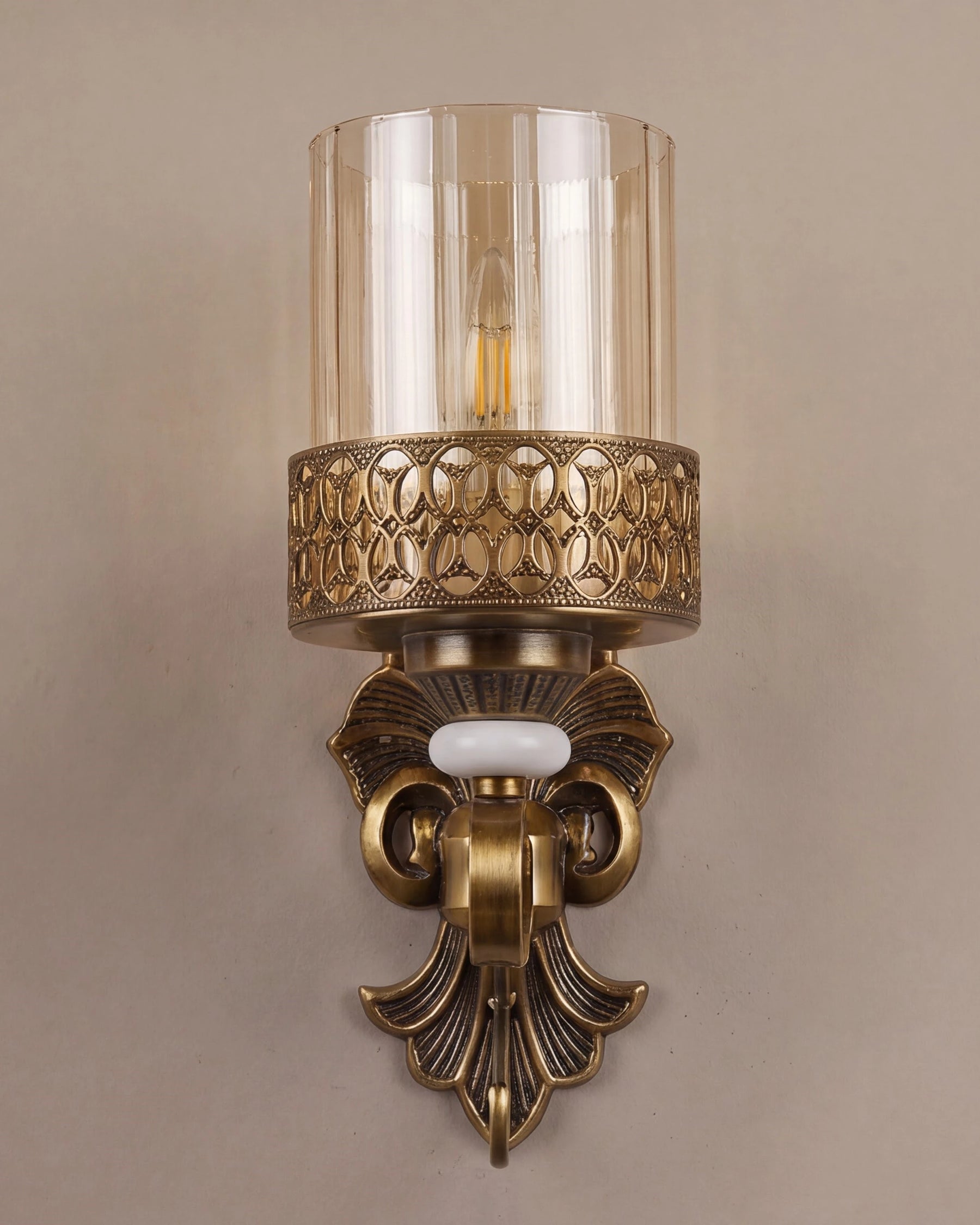 Baroque Fern Wall Lamp 