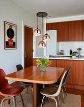 Modern Nordic Triple Dome Pendant Light 