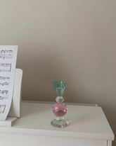 Aurora Gem Crystal Candle Holder 