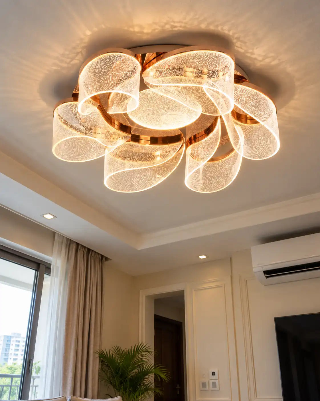 Aureline Sculptural LED Ceiling Light