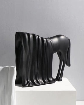 Modern Abstract Animal Sculpture - Black - The Decor Kart 