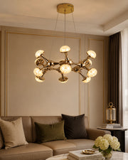 Astrielle Orbit Globe Chandelier - 12 Light