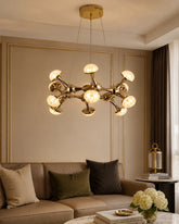 Astrielle Orbit Globe Chandelier - 12 Light 