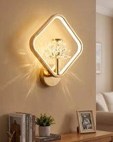 Diamond Bloom Wall Light 
