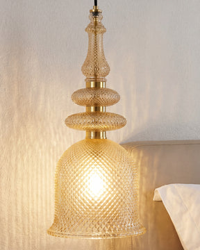 Crestoria Jewel Pendant Light - Amber 