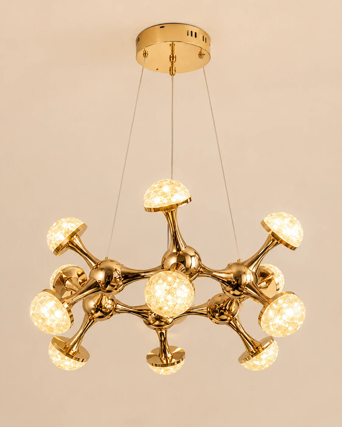 Astrielle Orbit Globe Chandelier - 12 Light 