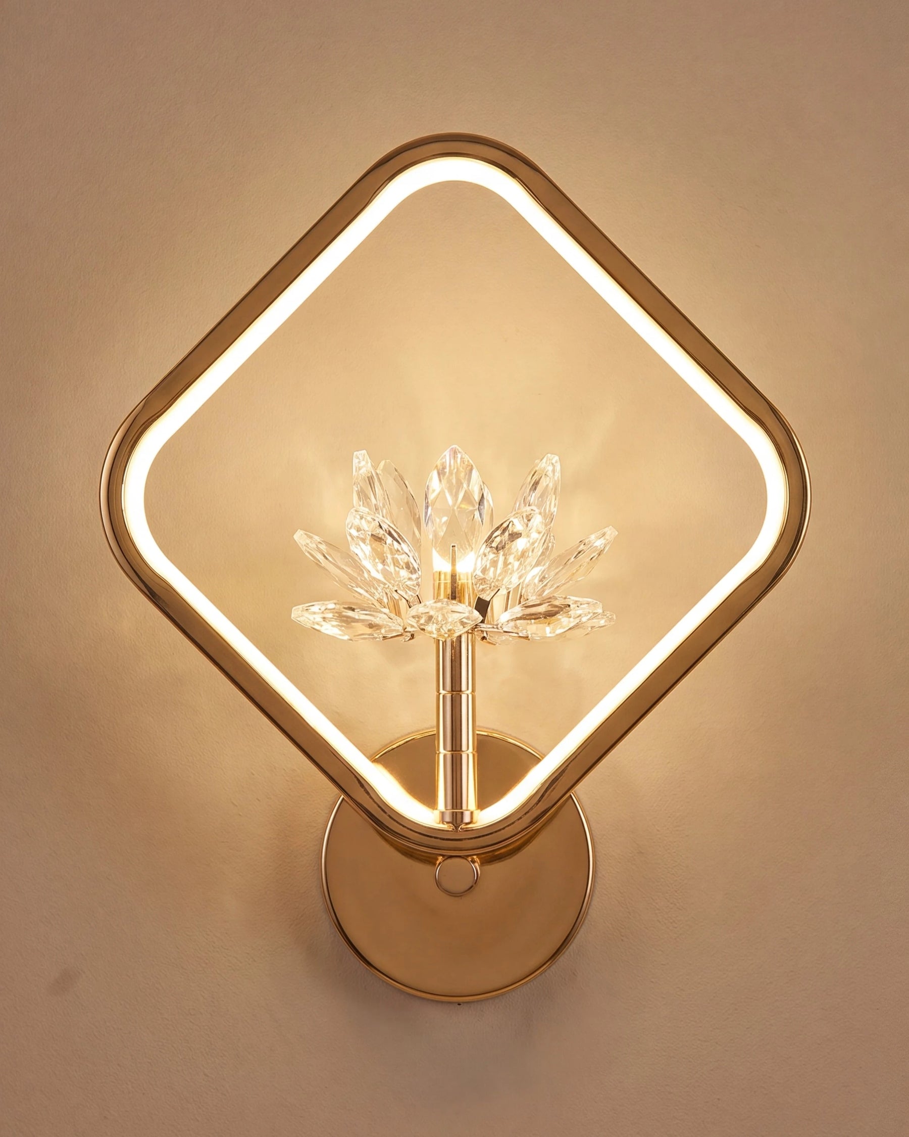 Diamond Bloom Wall Light 