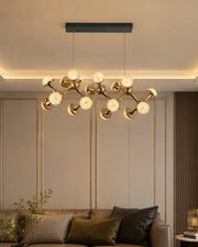 Astrielle Orbit Globe Chandelier - 16 Light