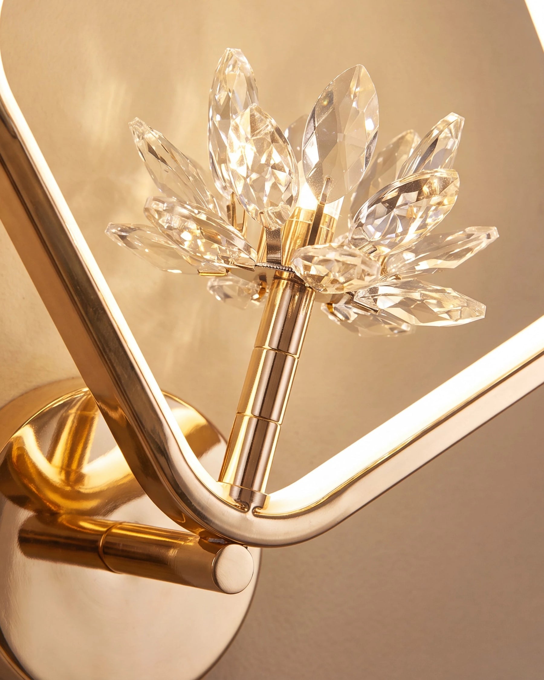 Diamond Bloom Wall Light 