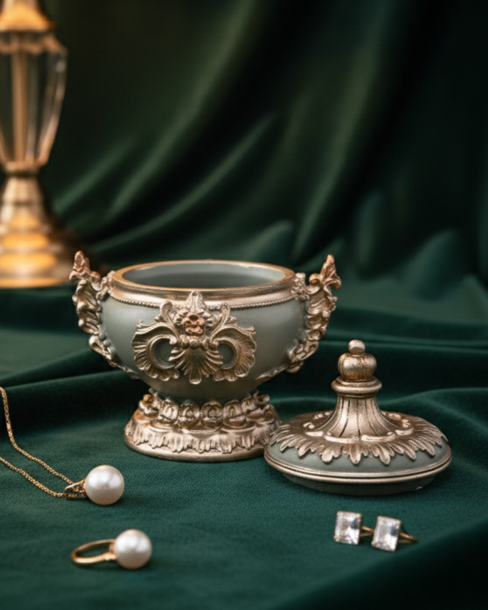 Victorian Regal Jewelry Box 