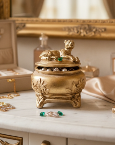 Majestic Panther Decorative Storage Box