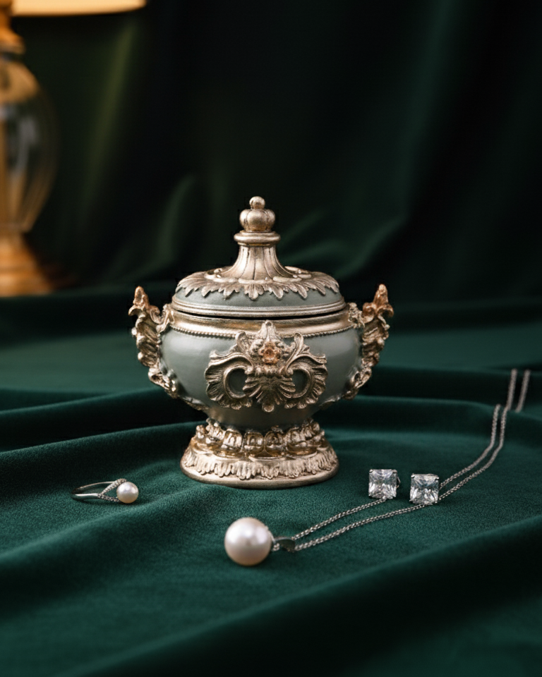 Victorian Regal Jewelry Box 