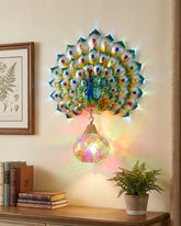 Rainbow Peacock Wall Light 