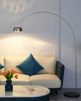 Dome Shade Overarching Floor Lamp - Large 