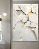 Echoes in Earth 3D Abstract Oil Painting 