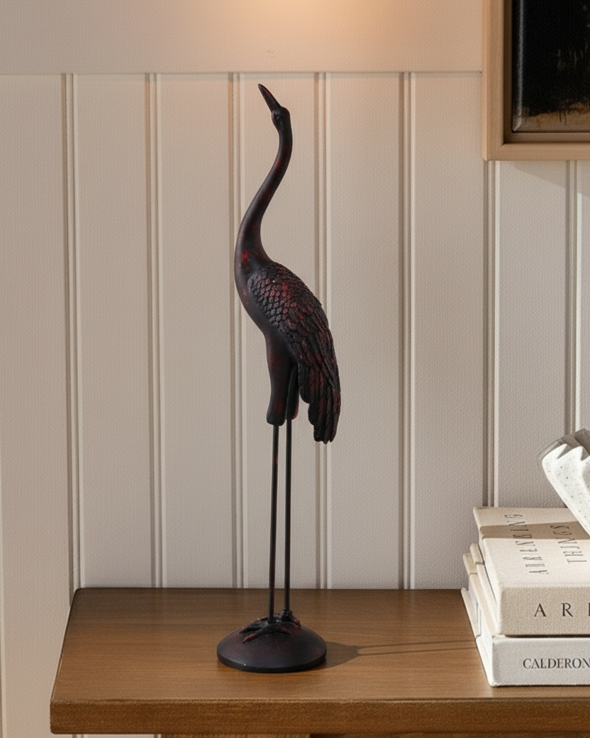 Decorative Crane Figurine
