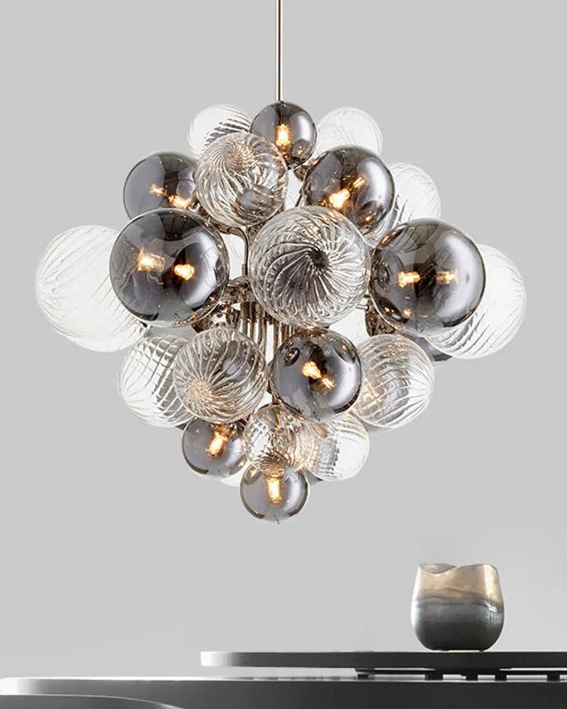Cluster Globe Fixture Pendant Chandelier 