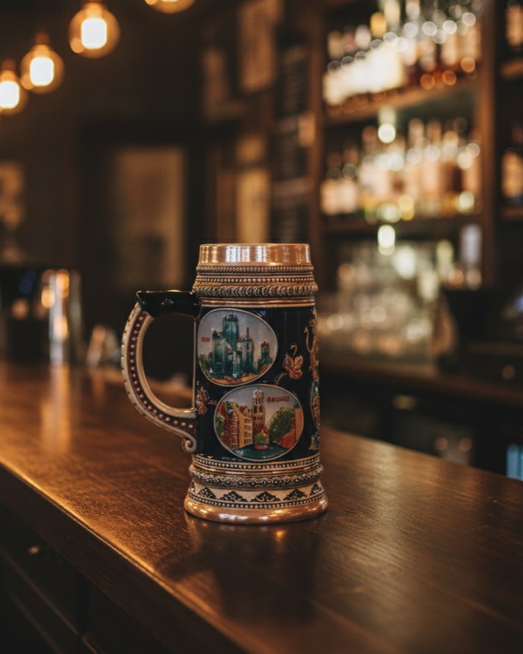 Belgian Royal Vintage Stein Beer Mug 