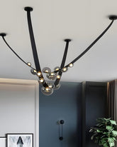 Modern Galactic Belt LED Chandelier 