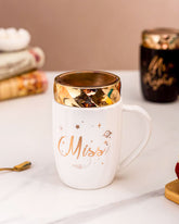 'Miss' Coffee Mug - White