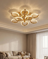 Celestial Rings LED Chandelier 