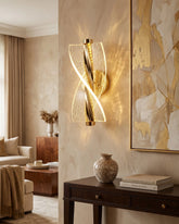 Twisted Aura Wall Light 