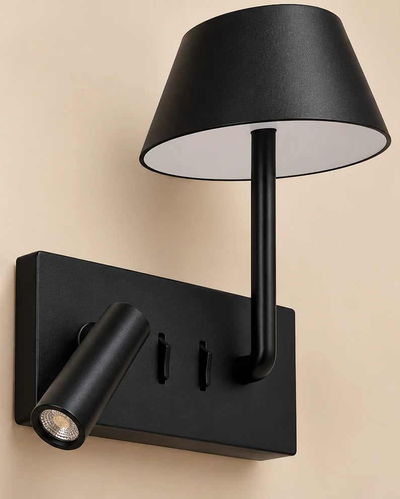 Noir Duo Reading Wall Light