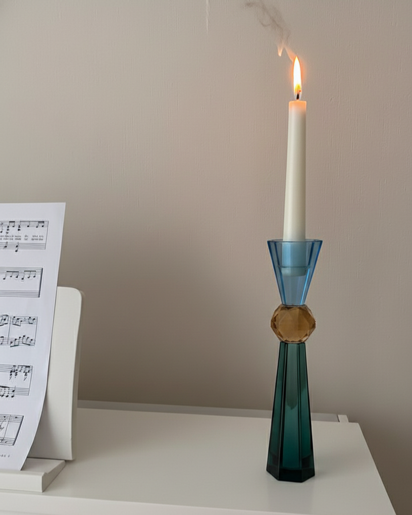 Aurora Prism Candle Holder - Big 