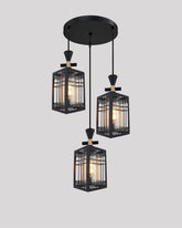 Vintage Lantern Hanging Pendant Light 