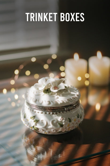 Ring Dish + Trinket Boxes