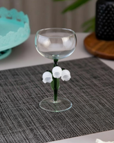 Lily Bloom Stem Wine Glass 