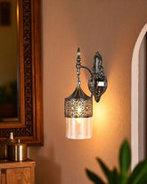 Antique Moroccan Wall Lantern 