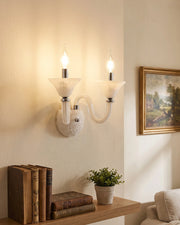 Ivory Bloom Classic Wall Light