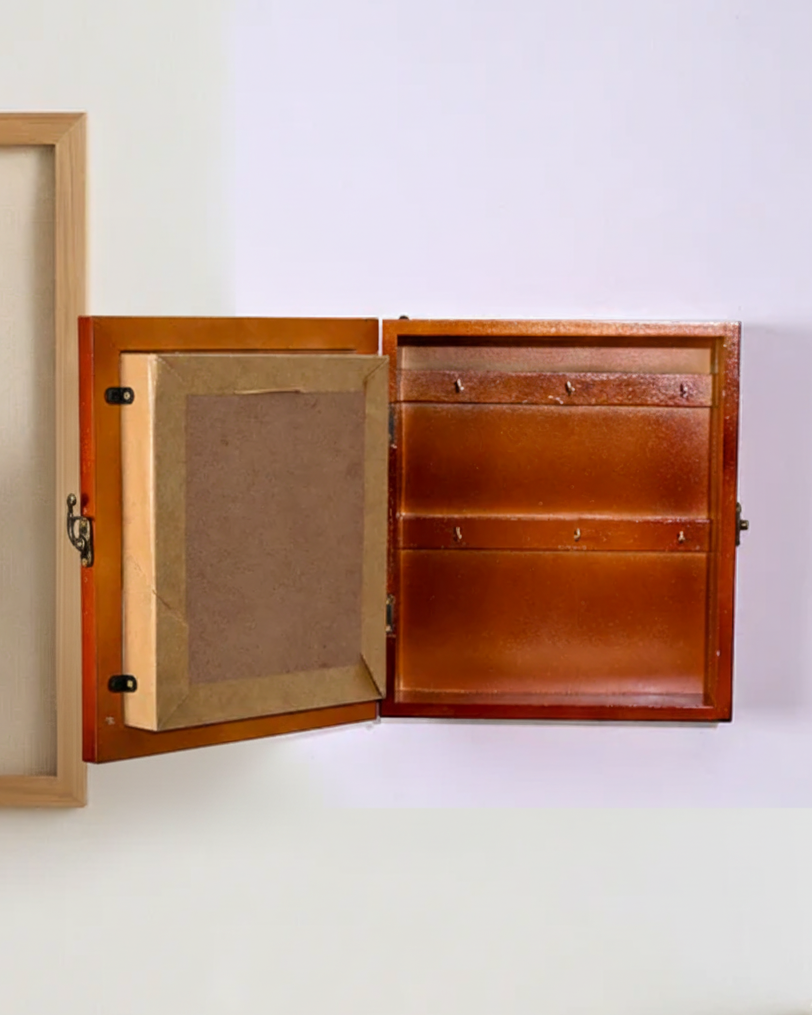 Vintage Kitchen Wall Key Box 