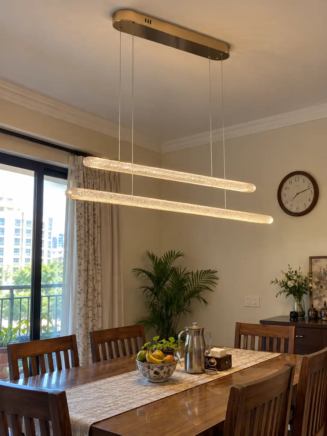 Luminelle Dual-Bar Pendant Light