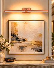 Axis Slimline Mirror Light - Rose Gold