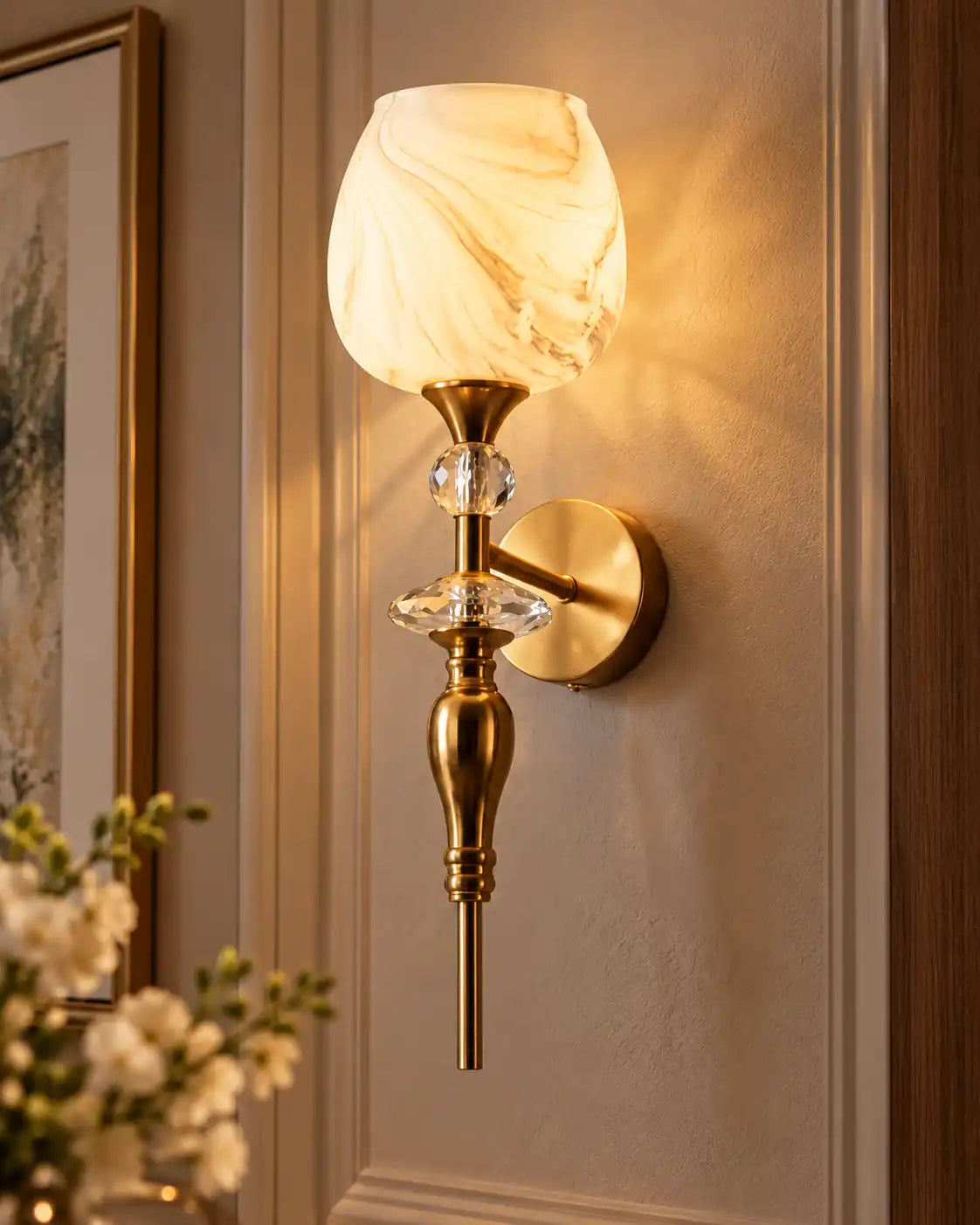Palazzo Royale Sculpted Wall Light
