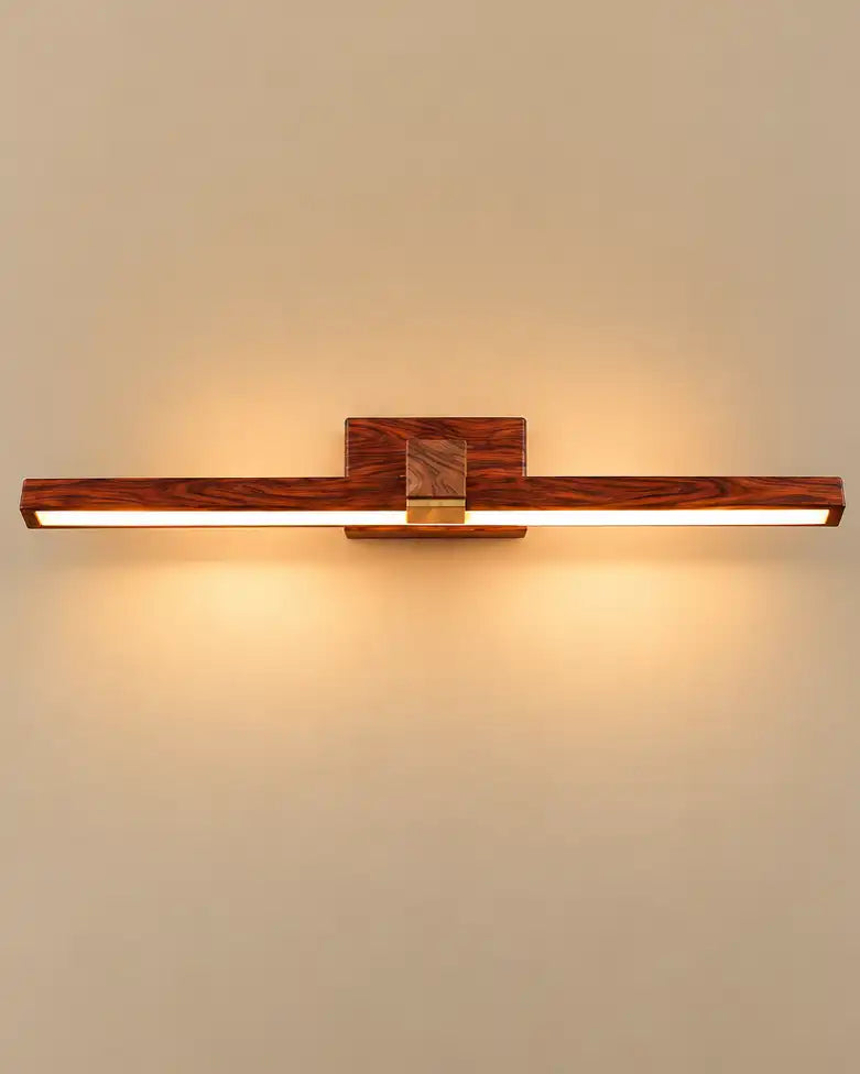 Axis Slimline Mirror Light - Brown